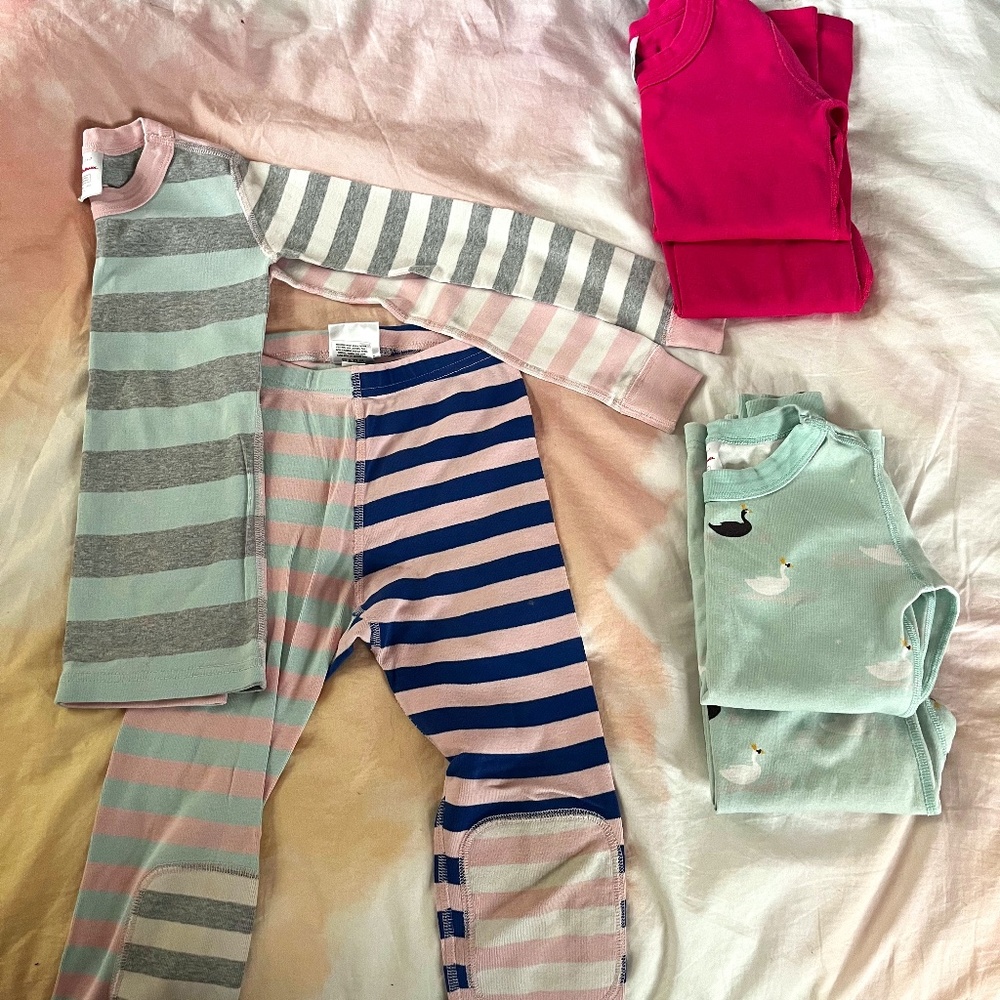 Hanna Andersson Long John Pajama lot
